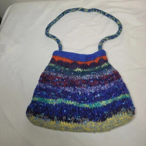 Unbranded Vintage Multicolor Wool Hand Bag